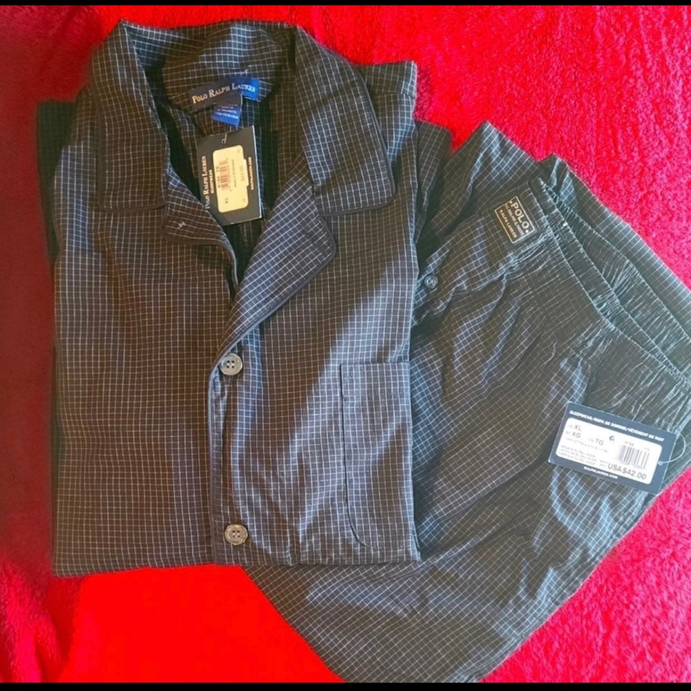 Polo ralph lauren Mens pajama set size XL